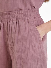 Tog 24 Purple Womens Samie 100% Cotton Shorts - Image 6 of 6