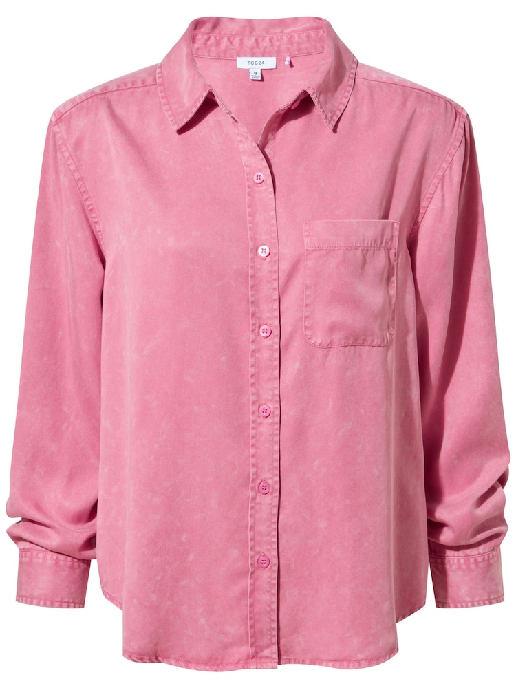Tog 24 Pink Womens Irena Long Sleeve Shirt - Image 7 of 7