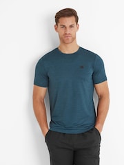 Tog 24 Green Mens Boyton Tech Short Sleeve 100% Cotton Top - Image 2 of 6
