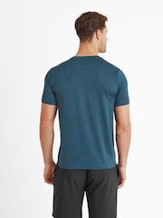 Tog 24 Green Mens Boyton Tech Short Sleeve 100% Cotton Top - Image 3 of 6