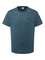 Tog 24 Green Mens Boyton Tech Short Sleeve 100% Cotton Top - Image 6 of 6
