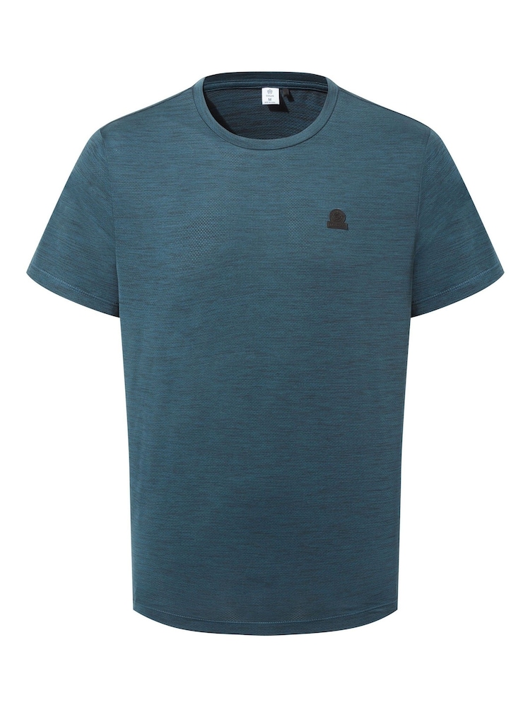 Tog 24 Green Mens Boyton Tech Short Sleeve 100% Cotton Top - Image 6 of 6