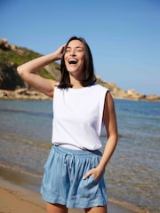 Tog 24 White Womens April 100% Cotton Vest - Image 1 of 7