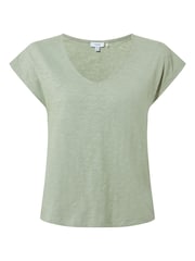 Tog 24 Green Womens Justine 100% Cotton T-Shirt - Image 6 of 6