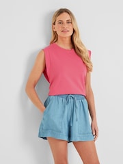 Tog 24 Pink Womens April 100% Cotton Vest - Image 1 of 6