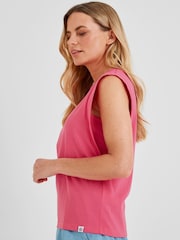 Tog 24 Pink Womens April 100% Cotton Vest - Image 5 of 6