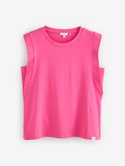 Tog 24 Pink Womens April 100% Cotton Vest - Image 6 of 6