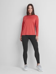 Tog 24 Red Womens Blakely Tech Long Sleeve Top - Image 2 of 7