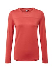 Tog 24 Red Womens Blakely Tech Long Sleeve Top - Image 7 of 7