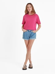 Tog 24 Pink Womens Erica 100% Cotton T-Shirt - Image 1 of 6