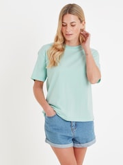 Tog 24 Green Womens Erica 100% Cotton T-Shirt - Image 2 of 5
