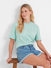 Tog 24 Green Womens Erica 100% Cotton T-Shirt - Image 4 of 5