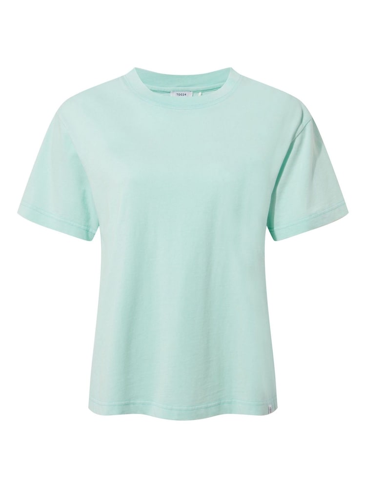 Tog 24 Green Womens Erica 100% Cotton T-Shirt - Image 5 of 5