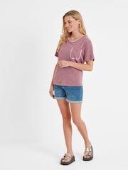 Tog 24 Purple Womens Liana 100% Cotton T-Shirt - Image 1 of 6