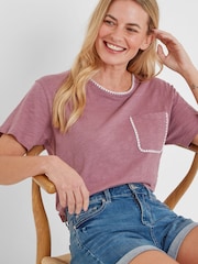Tog 24 Purple Womens Liana 100% Cotton T-Shirt - Image 4 of 6