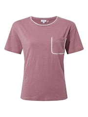 Tog 24 Purple Womens Liana 100% Cotton T-Shirt - Image 6 of 6