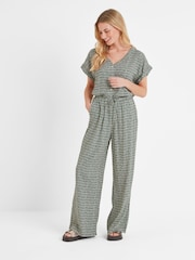 Tog 24 Green Womens Christina Dash Print Trousers - Image 1 of 7