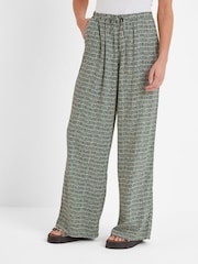 Tog 24 Green Womens Christina Dash Print Trousers - Image 2 of 7