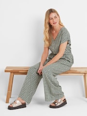 Tog 24 Green Womens Christina Dash Print Trousers - Image 4 of 7
