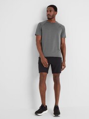 Tog 24 Grey Mens Durleigh Tech Short Sleeve Top - Image 2 of 7