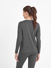 Tog 24 Grey Womens Blakely Tech Long Sleeve Top - Image 4 of 7