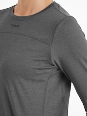 Tog 24 Grey Womens Blakely Tech Long Sleeve Top - Image 6 of 7