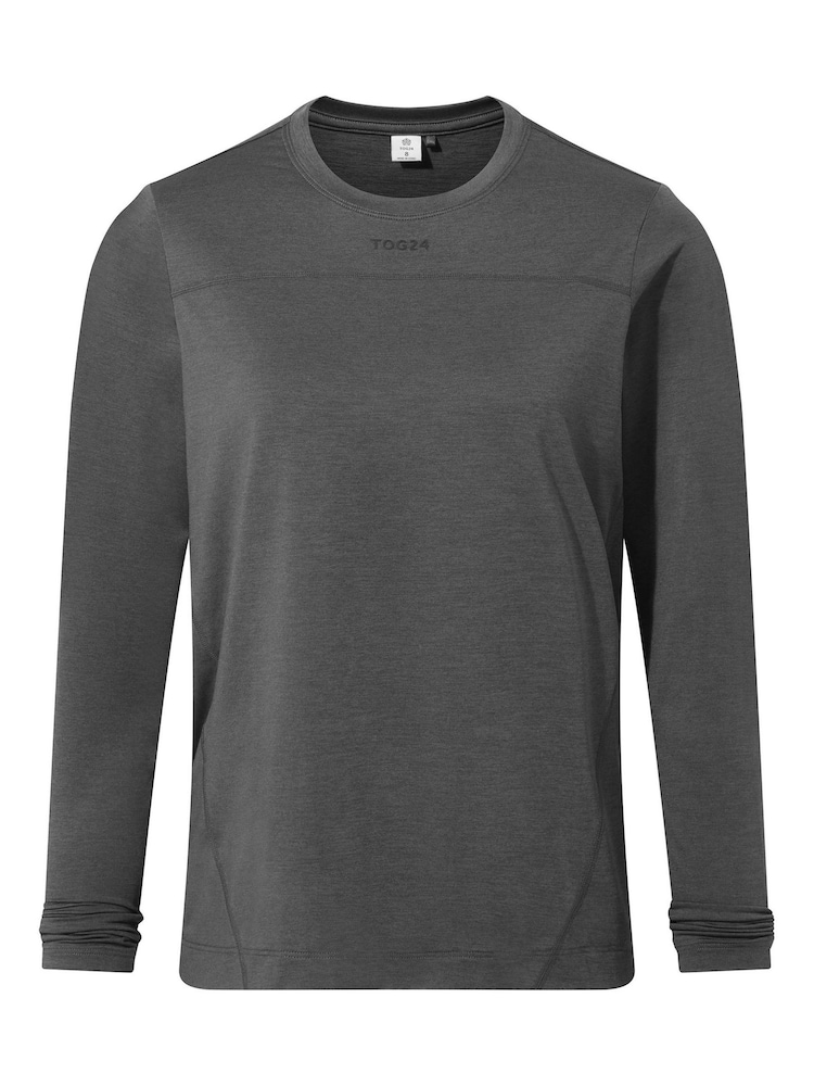 Tog 24 Grey Womens Blakely Tech Long Sleeve Top - Image 7 of 7