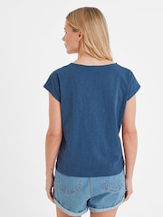 Tog 24 Blue Womens Justine 100% Cotton T-Shirt - Image 3 of 6