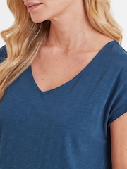 Tog 24 Blue Womens Justine 100% Cotton T-Shirt - Image 5 of 6