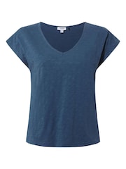 Tog 24 Blue Womens Justine 100% Cotton T-Shirt - Image 6 of 6