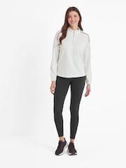 Tog 24 Cream Womens Larelle Zip Neck Sweatshirt - Image 2 of 8
