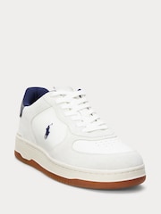 Blanco/azul marino - Zapatillas deportivas bajas con cordones Masters de Polo Ralph Lauren - Imagen 2 de 4