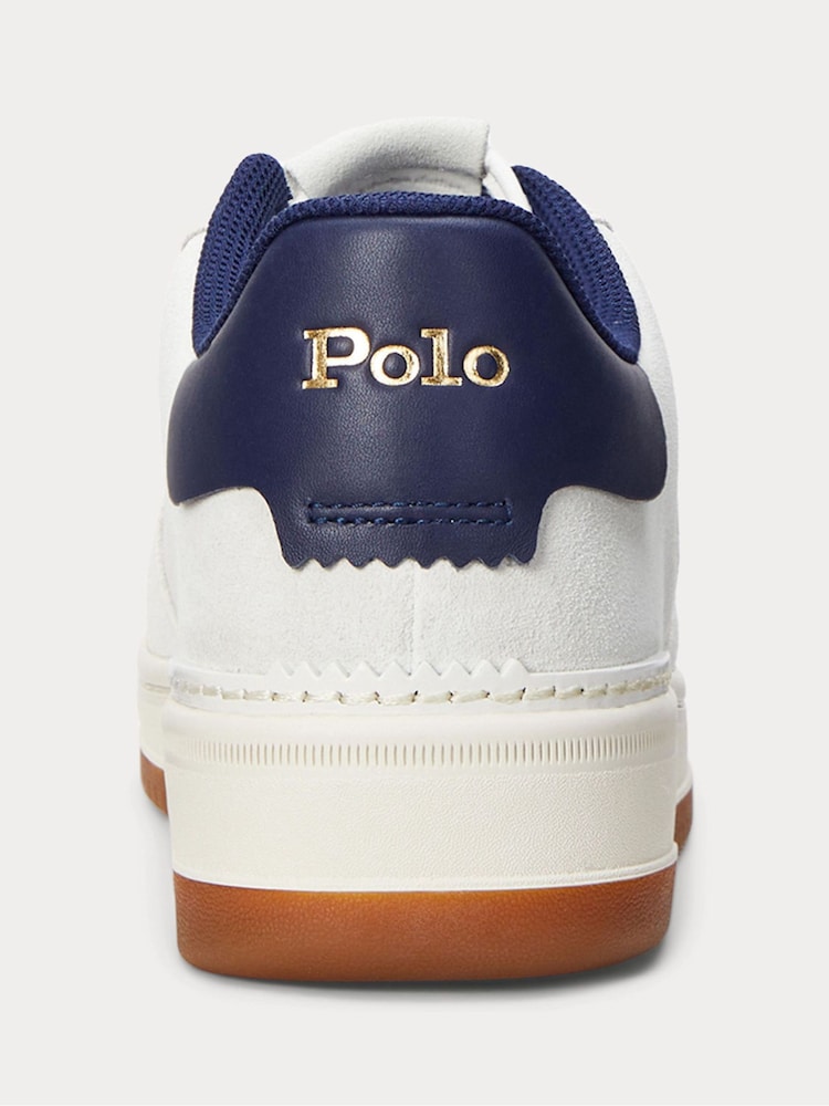 Blanco/azul marino - Zapatillas deportivas bajas con cordones Masters de Polo Ralph Lauren - Imagen 4 de 4