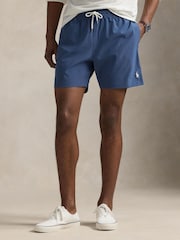 Polo Ralph Lauren Blue Traveler Mid Length Trunk Swim Shorts - Image 1 of 5