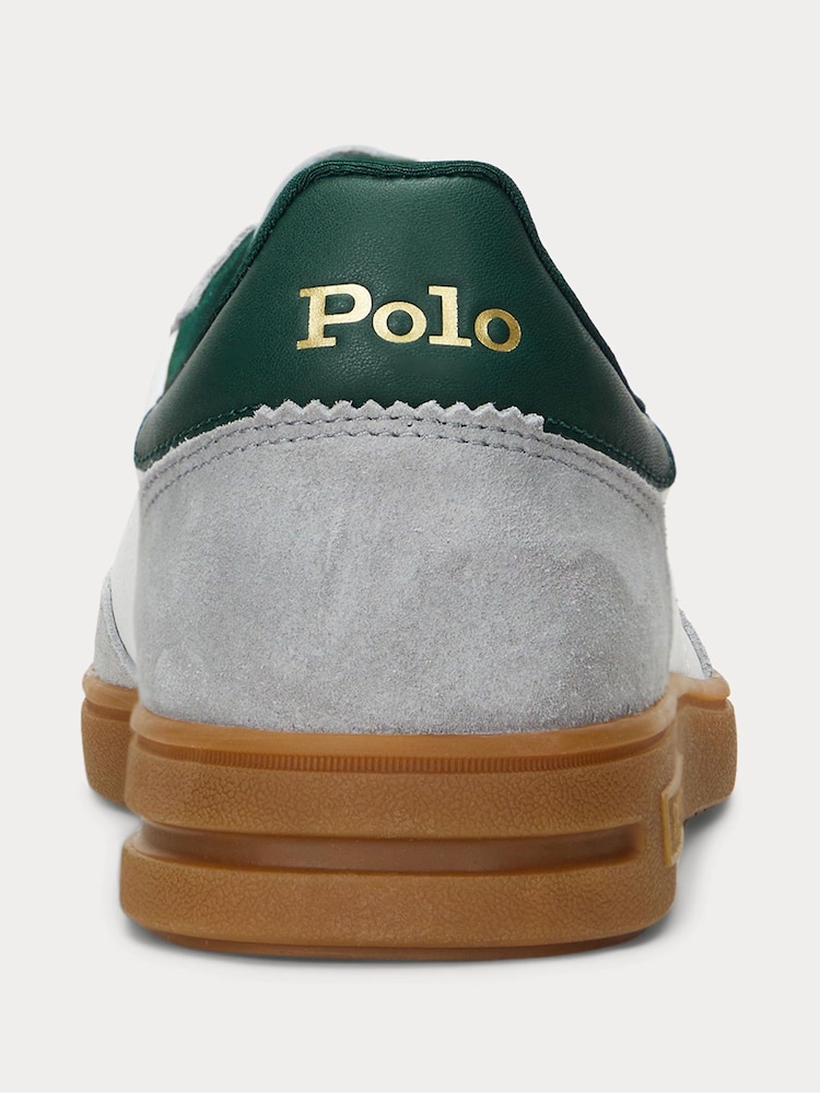Polo Ralph Lauren Grey Bedford PP Trainers - Image 4 of 4