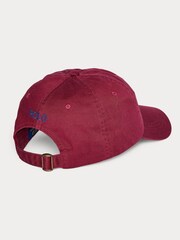 Polo Ralph Lauren Red Logo Embroidered Cap - Image 2 of 2