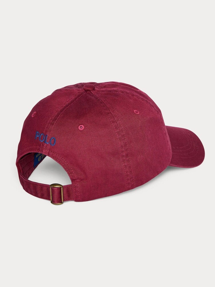 Polo Ralph Lauren Red Logo Embroidered Cap - Image 2 of 2