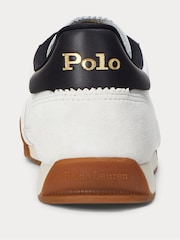 Polo Ralph Lauren White Hester PP Sneakers Low Top Lace Trainers - Image 3 of 4