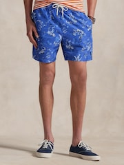 Polo Ralph Lauren Pattern Traveler Mid Length Trunk Swim Shorts - Bild 1 von 5