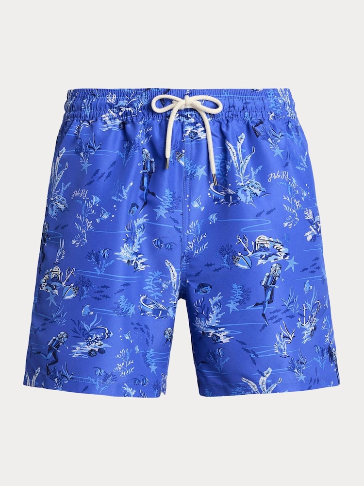 Polo Ralph Lauren Pattern Traveler Mid Length Trunk Swim Shorts - Bild 5 von 5