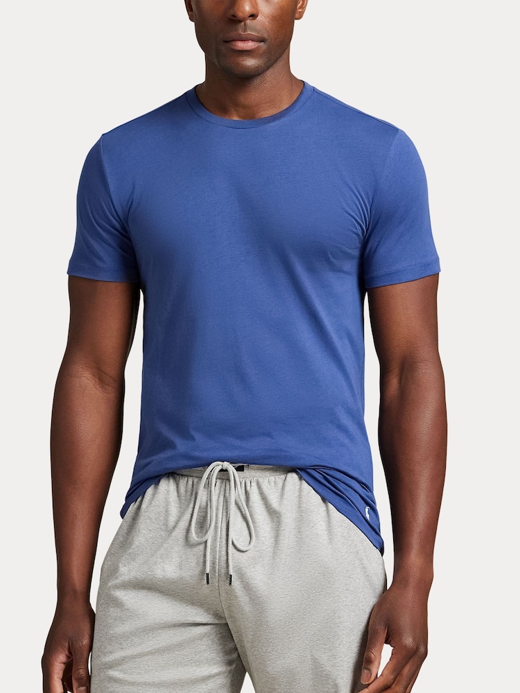 Polo Ralph Lauren Black Chrome Slim 100% Cotton T-Shirts 3 Pack - Image 5 of 5