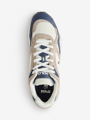 Polo Ralph Lauren Blue Trackstr 275 Sneakers Low Top Lace Trainers - Image 2 of 4