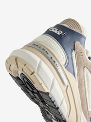 Polo Ralph Lauren Blue Trackstr 275 Sneakers Low Top Lace Trainers - Image 3 of 4