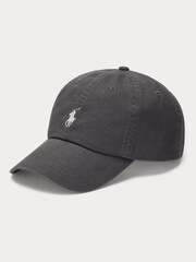 Polo Ralph Lauren Black Logo Embroidered Cap - Image 1 of 3