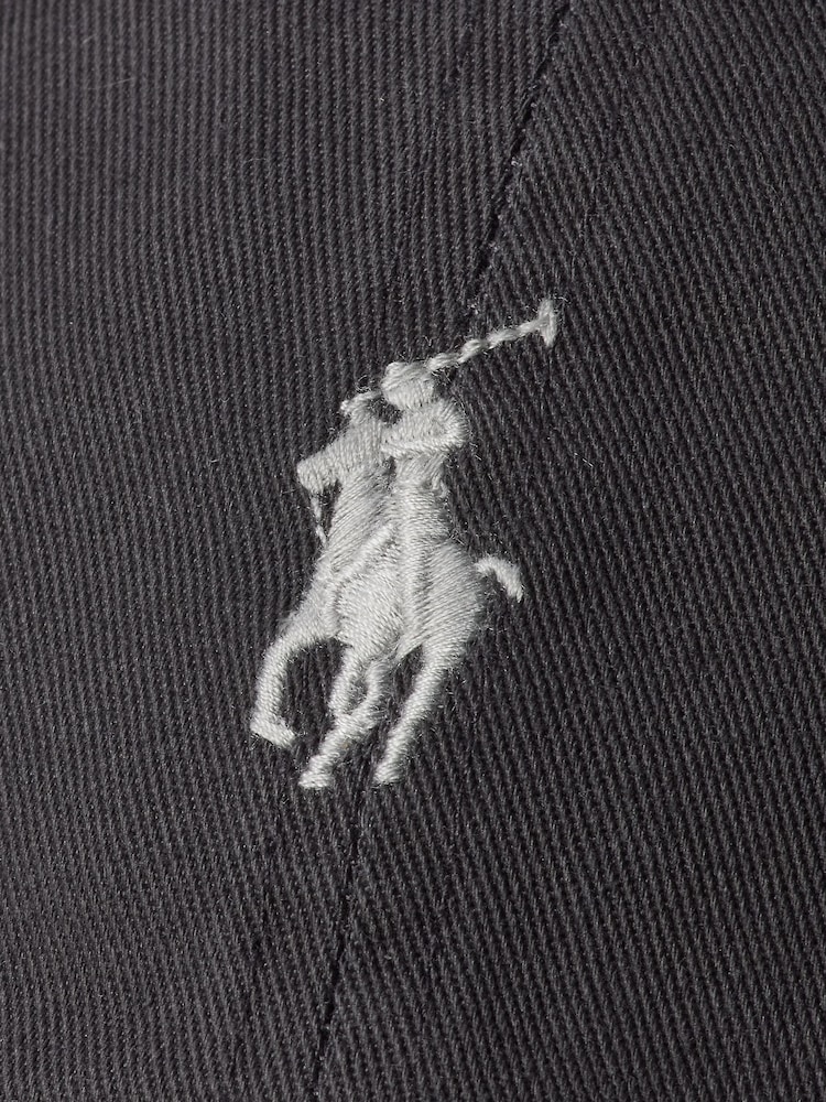 Polo Ralph Lauren Black Logo Embroidered Cap - Image 3 of 3
