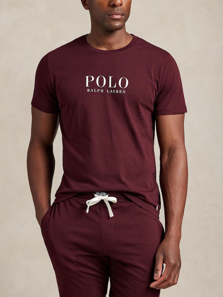 Polo Ralph Lauren Red Crew Neck 100% Cotton T-Shirt - Image 1 of 4 Polo Ralph Lauren Red Crew Neck 100% Cotton T-Shirt - Image 1 of 4