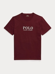 Polo Ralph Lauren Red Crew Neck 100% Cotton T-Shirt - Image 4 of 4