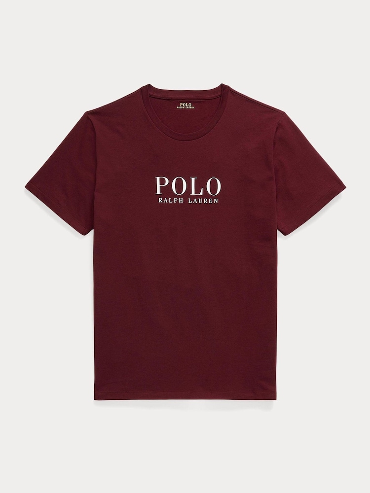 Polo Ralph Lauren Red Crew Neck 100% Cotton T-Shirt - Image 4 of 4 Polo Ralph Lauren Red Crew Neck 100% Cotton T-Shirt - Image 4 of 4