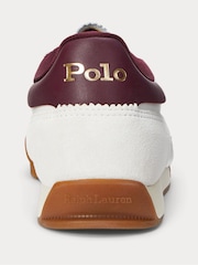 Polo Ralph Lauren White Hester Sneakers Low Top Lace Trainers - Image 4 of 4