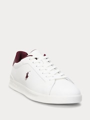 Polo Ralph Lauren White Sneakers-Low Top Lace Trainers - Image 2 of 4